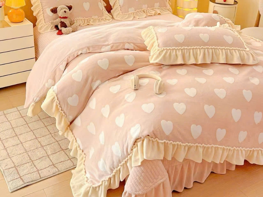 chăn ga nỉ Bộ chăn ga nỉ dành cho mùa đông – Ấm áp, mềm mịn, sang trọng - Ảnh 9