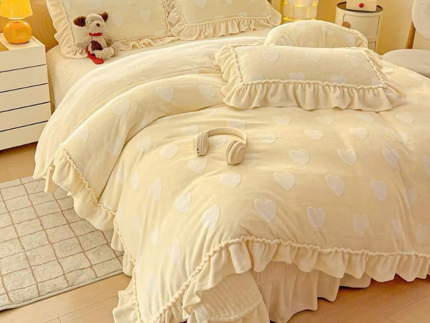 chăn ga nỉ Bộ chăn ga nỉ dành cho mùa đông – Ấm áp, mềm mịn, sang trọng - Ảnh 12