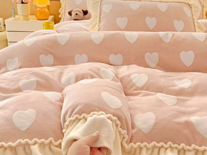 chăn ga nỉ Bộ chăn ga nỉ dành cho mùa đông – Ấm áp, mềm mịn, sang trọng - Ảnh 6