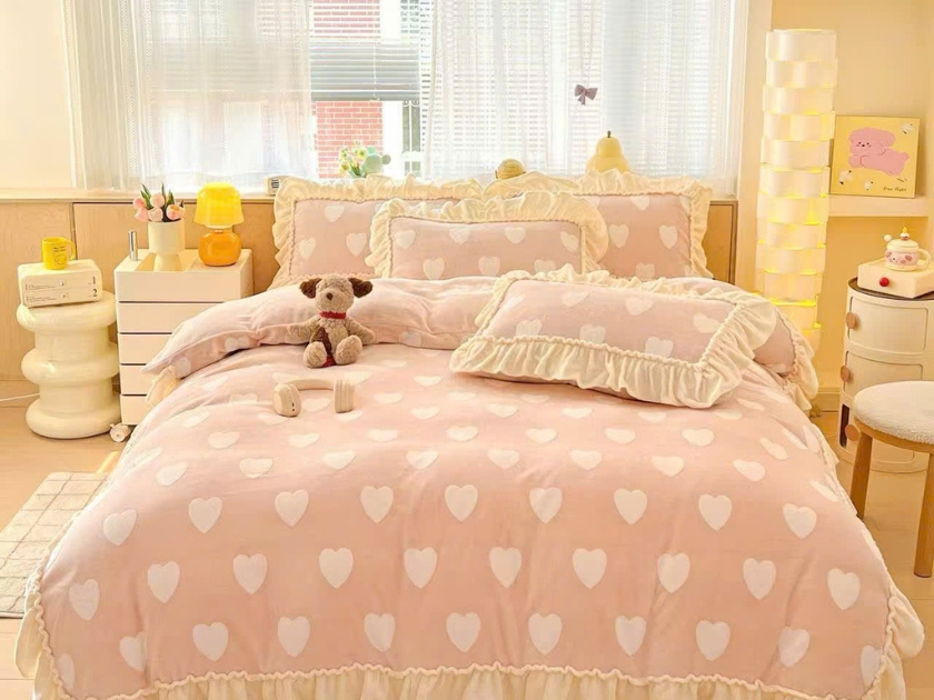 chăn ga nỉ Bộ chăn ga nỉ dành cho mùa đông – Ấm áp, mềm mịn, sang trọng - Ảnh 7