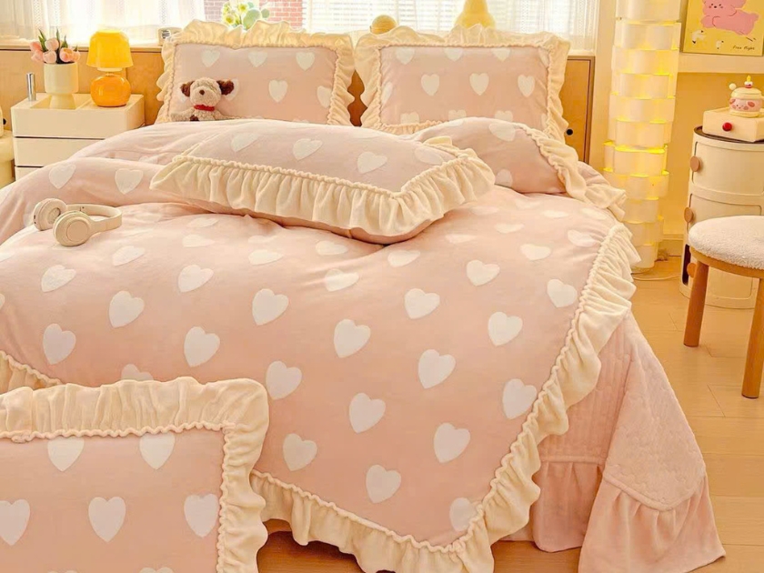 chăn ga nỉ Bộ chăn ga nỉ dành cho mùa đông – Ấm áp, mềm mịn, sang trọng - Ảnh 8